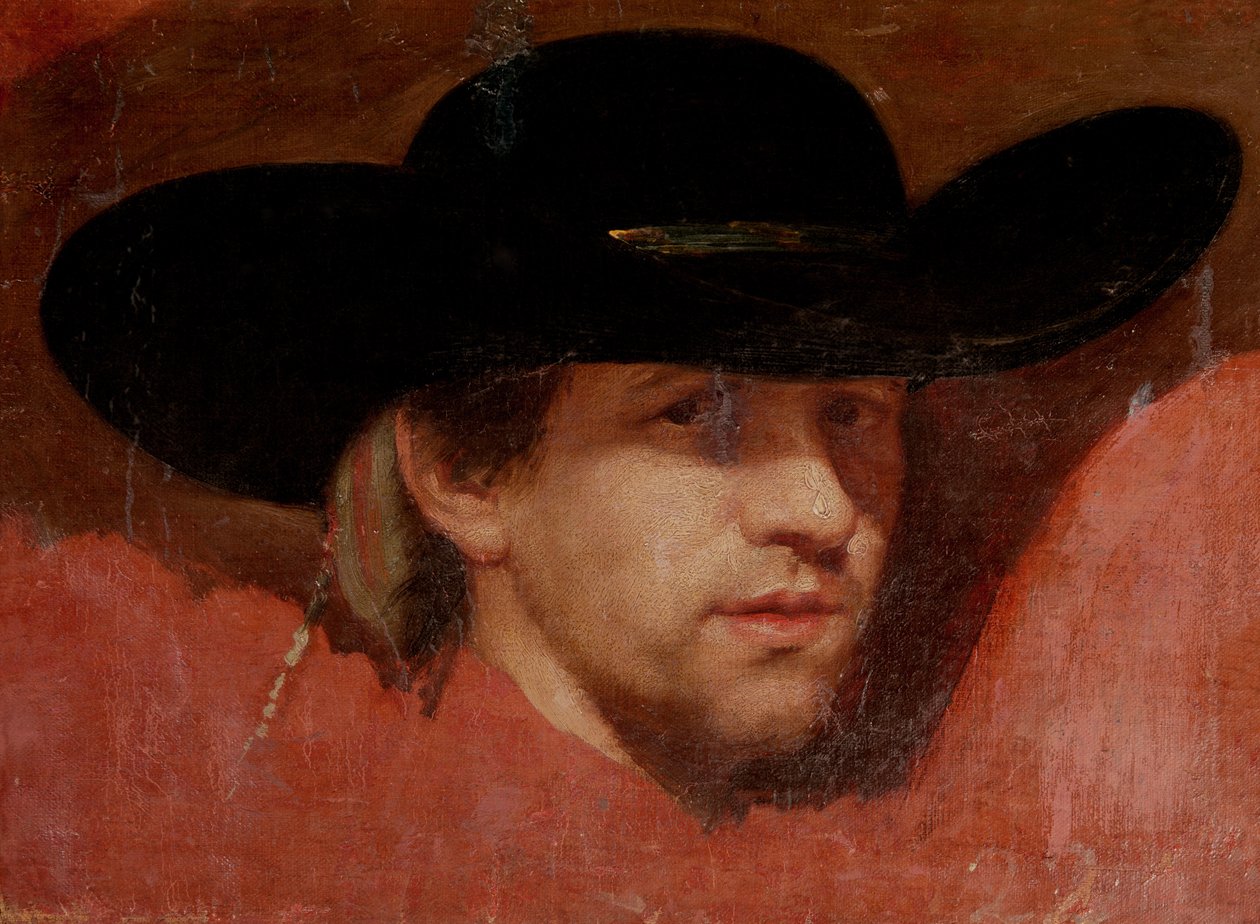 Portrait, ipinapalagay na artista, 1775 finn tekijältä Francisco de Goya