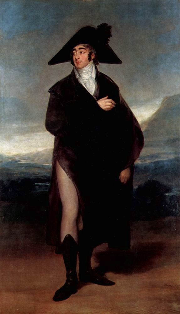 Porträt des Grafen Fernand Núnez VII tekijältä Francisco de Goya