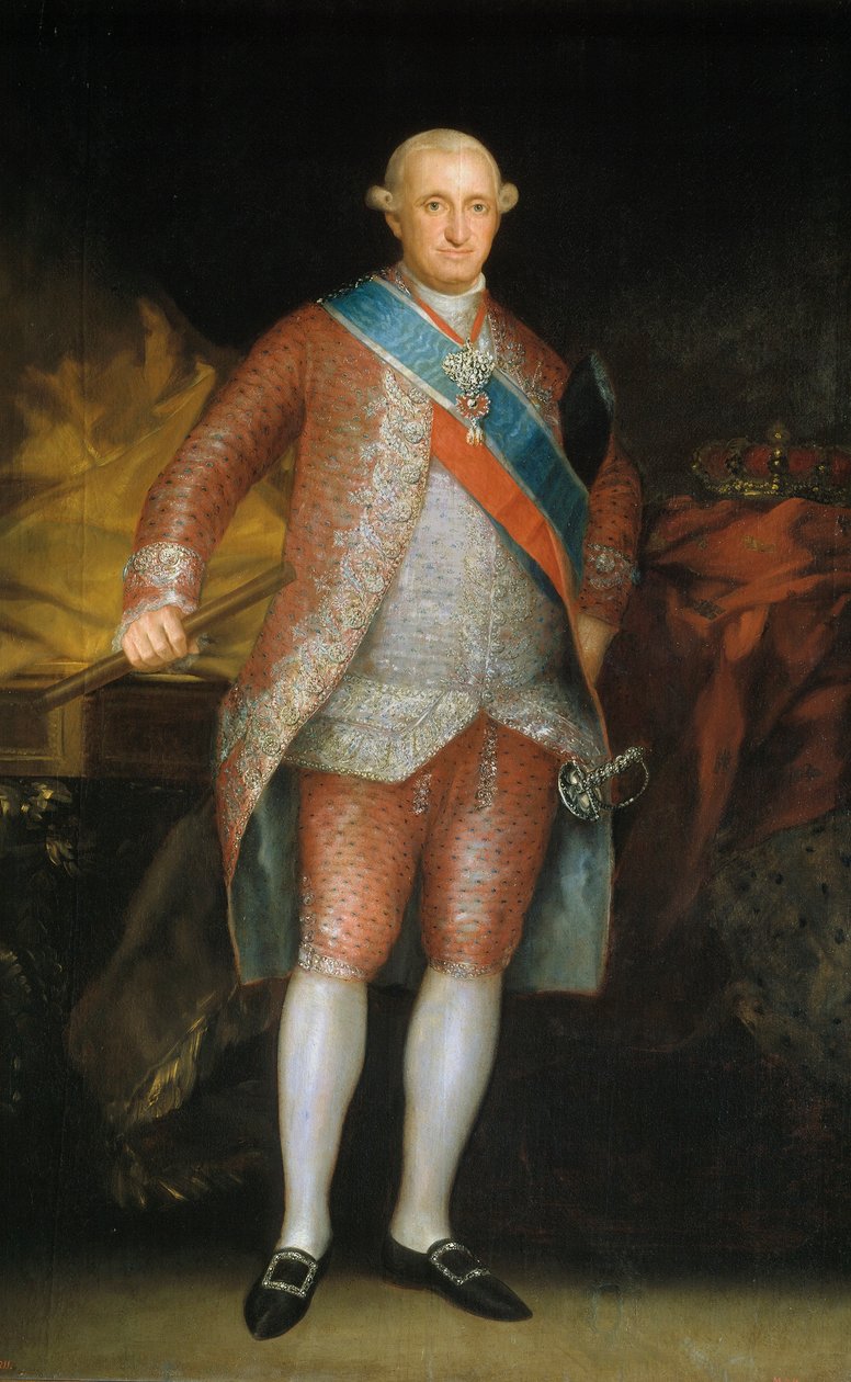 Retrato de Carlos IV tekijältä Francisco de Goya
