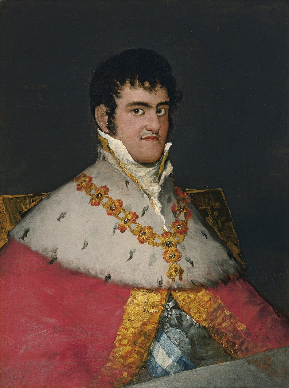 Retrato de Fernando VII tekijältä Francisco de Goya