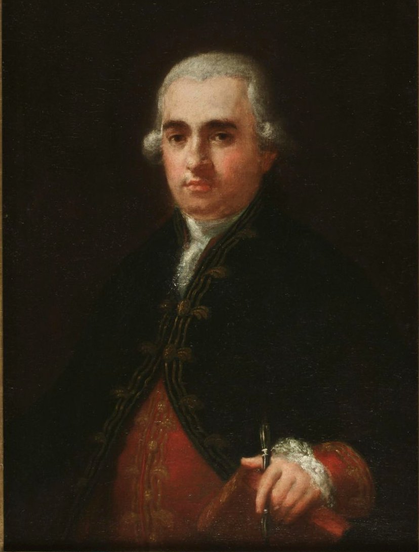 Retrato de Juan Agustín Ceán Bermúdez tekijältä Francisco de Goya