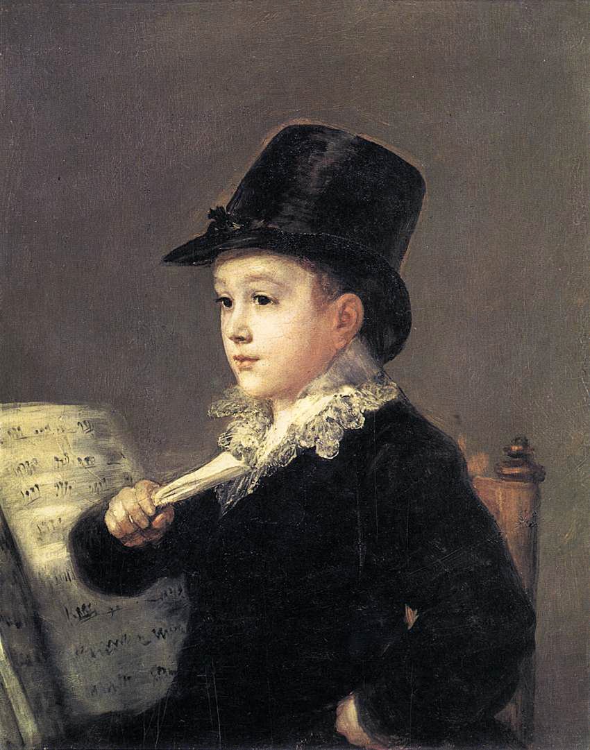 Retrato de Mariano Goya tekijältä Francisco de Goya