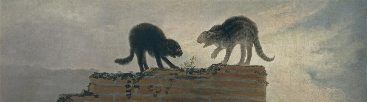 Riña de gatos tekijältä Francisco de Goya
