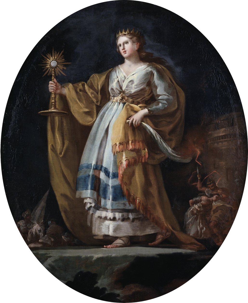 Santa Bárbara tekijältä Francisco de Goya