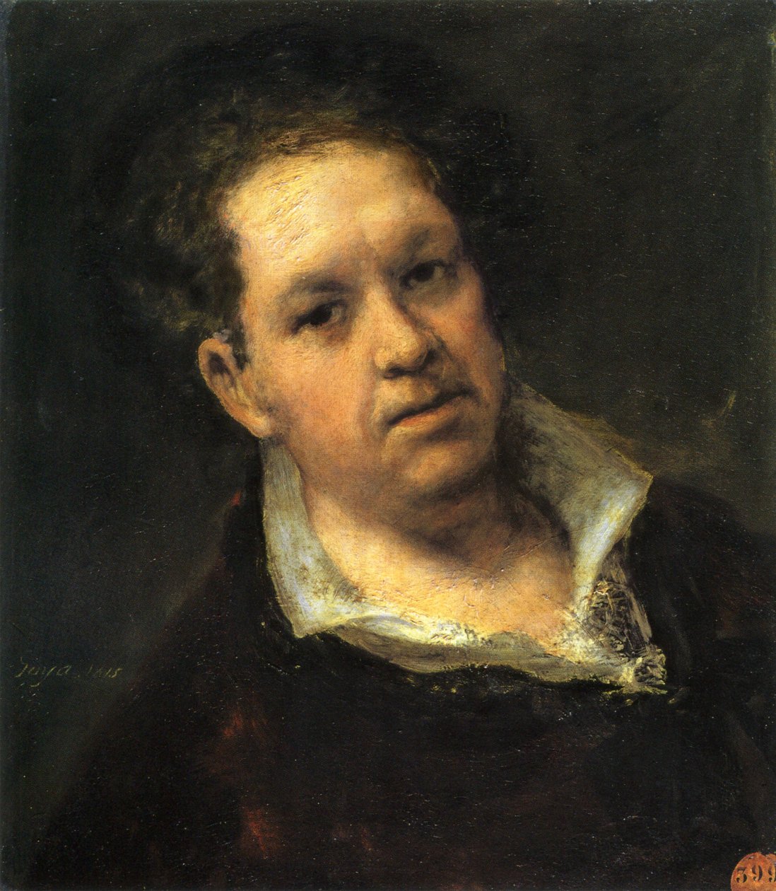 Omakuva 69-vuotiaana tekijältä Francisco de Goya