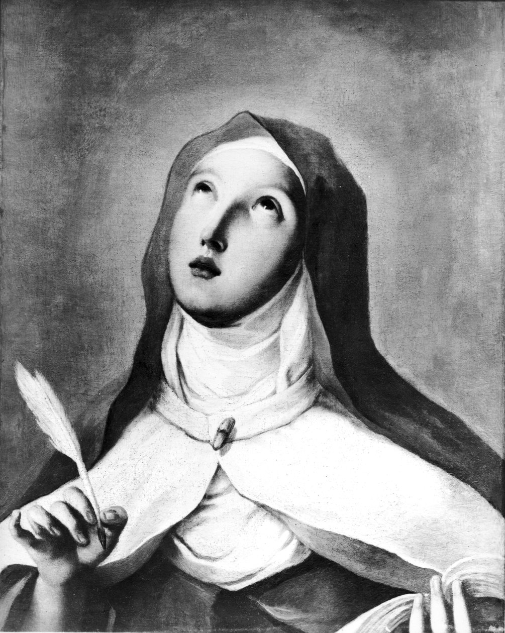 Pyhä Teresa Avilalainen (1515-82) tekijältä Francisco de Goya