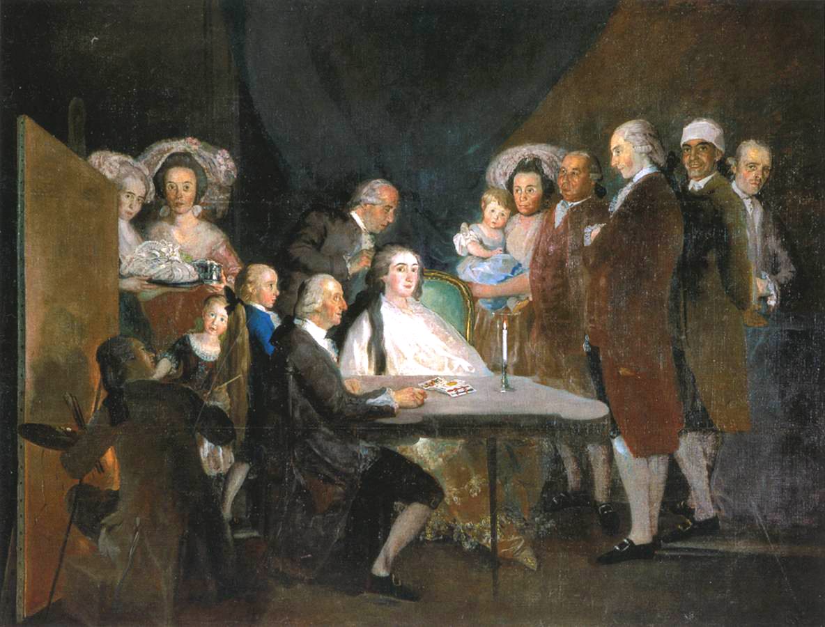 Infante Don Luisin perhe tekijältä Francisco de Goya
