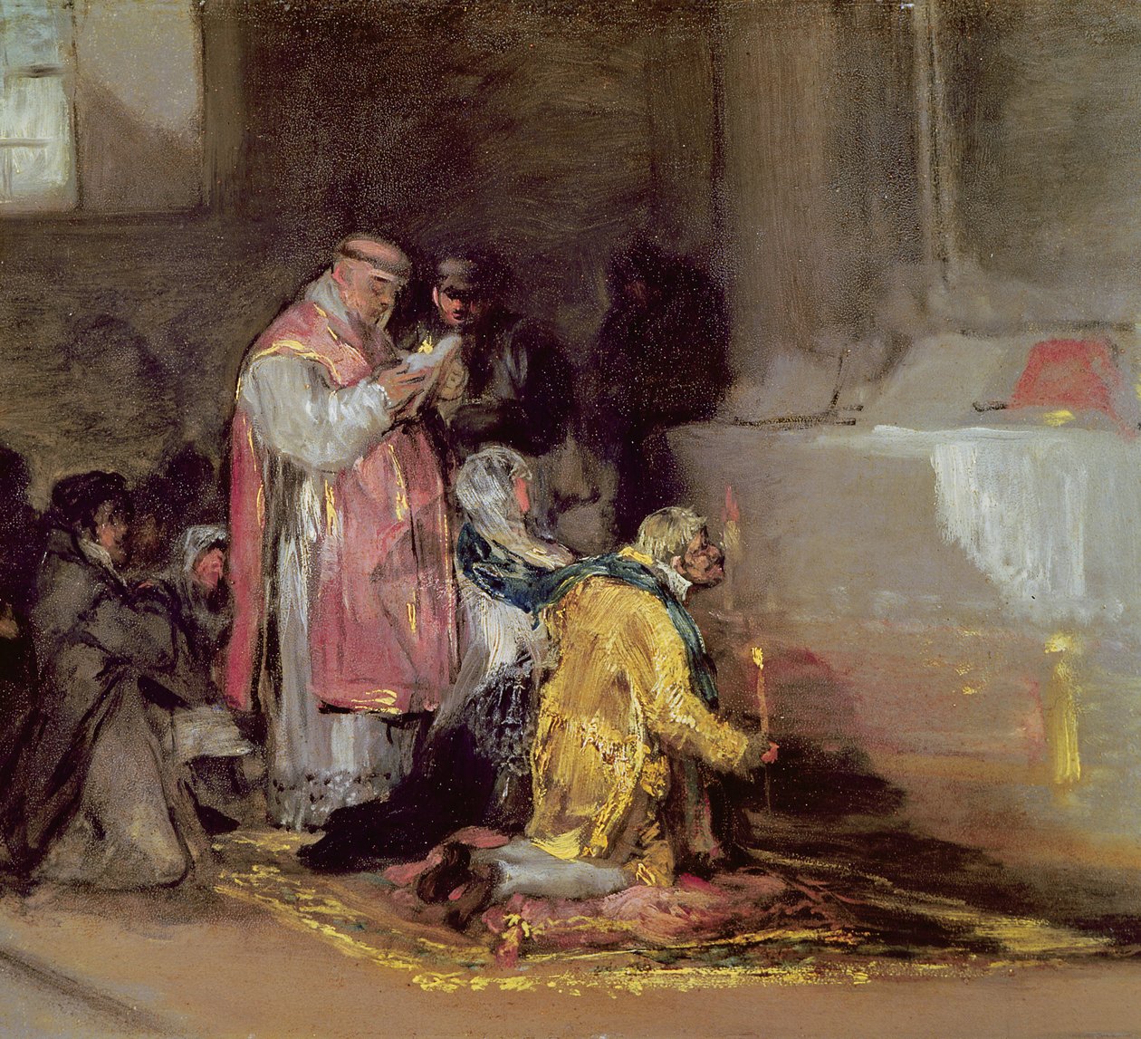 The Ill-Matched Marriage, noin 1819 tekijältä Francisco de Goya