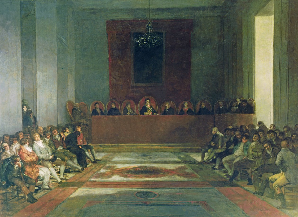 Filippiinien junta, 1815 tekijältä Francisco de Goya