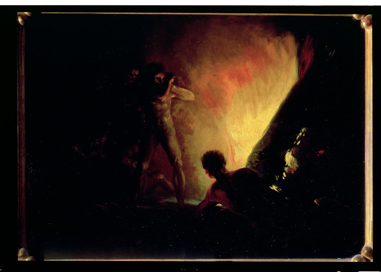 Pyre, n. 1800-05 tekijältä Francisco de Goya
