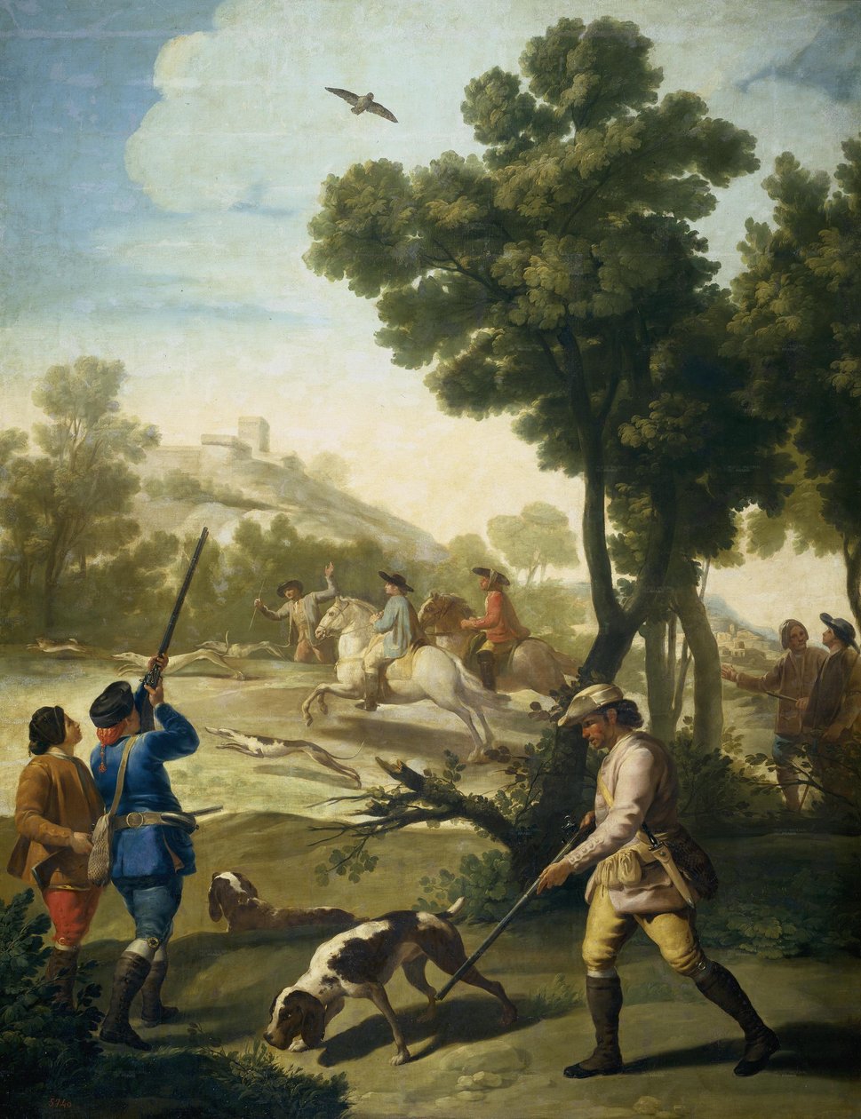 Viiriäinen ampua tekijältä Francisco de Goya