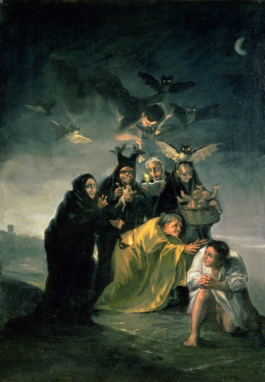 Ang Sabbath Finn ng mga Witches tekijältä Francisco de Goya