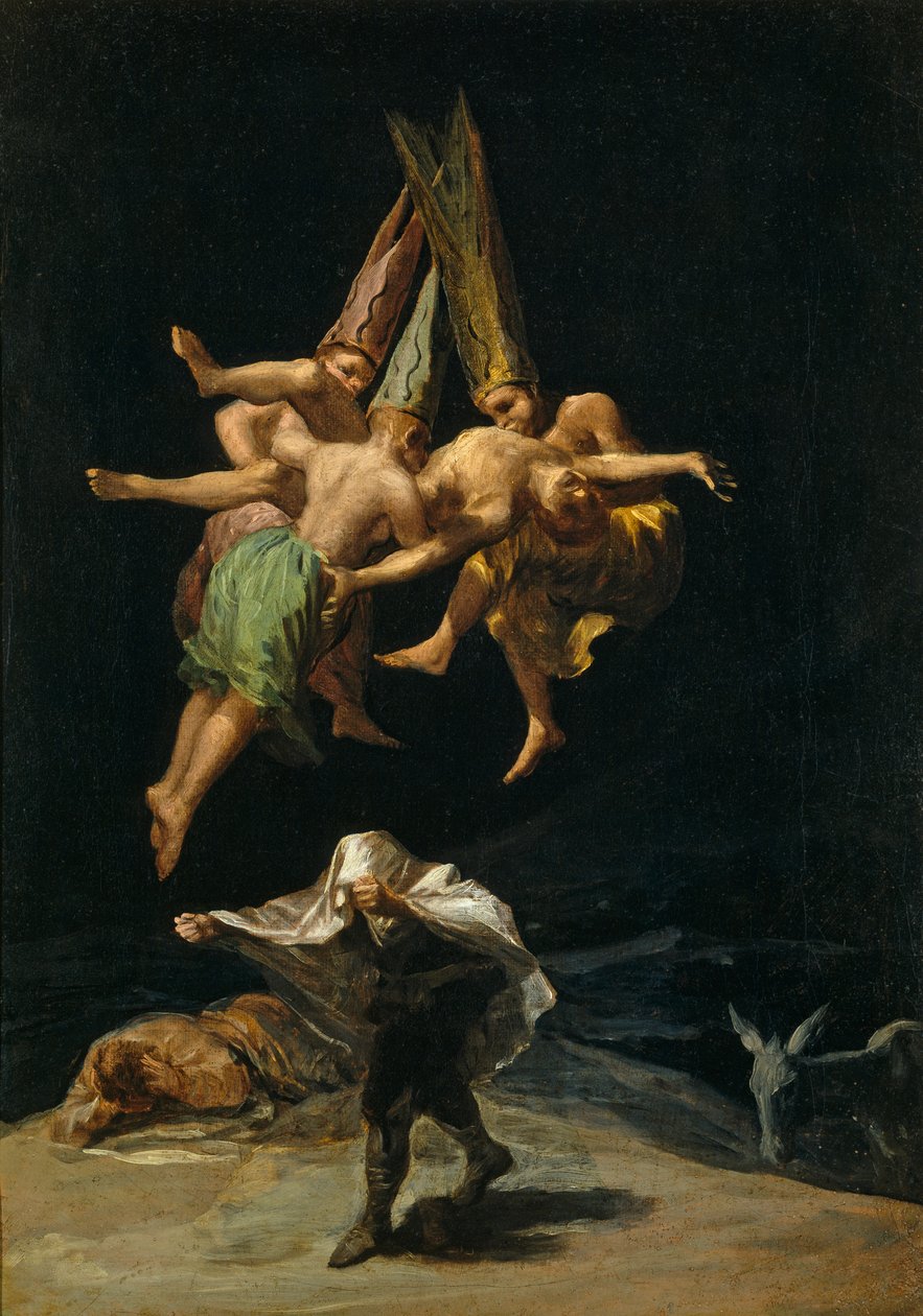 Vuelo de brujas tekijältä Francisco de Goya