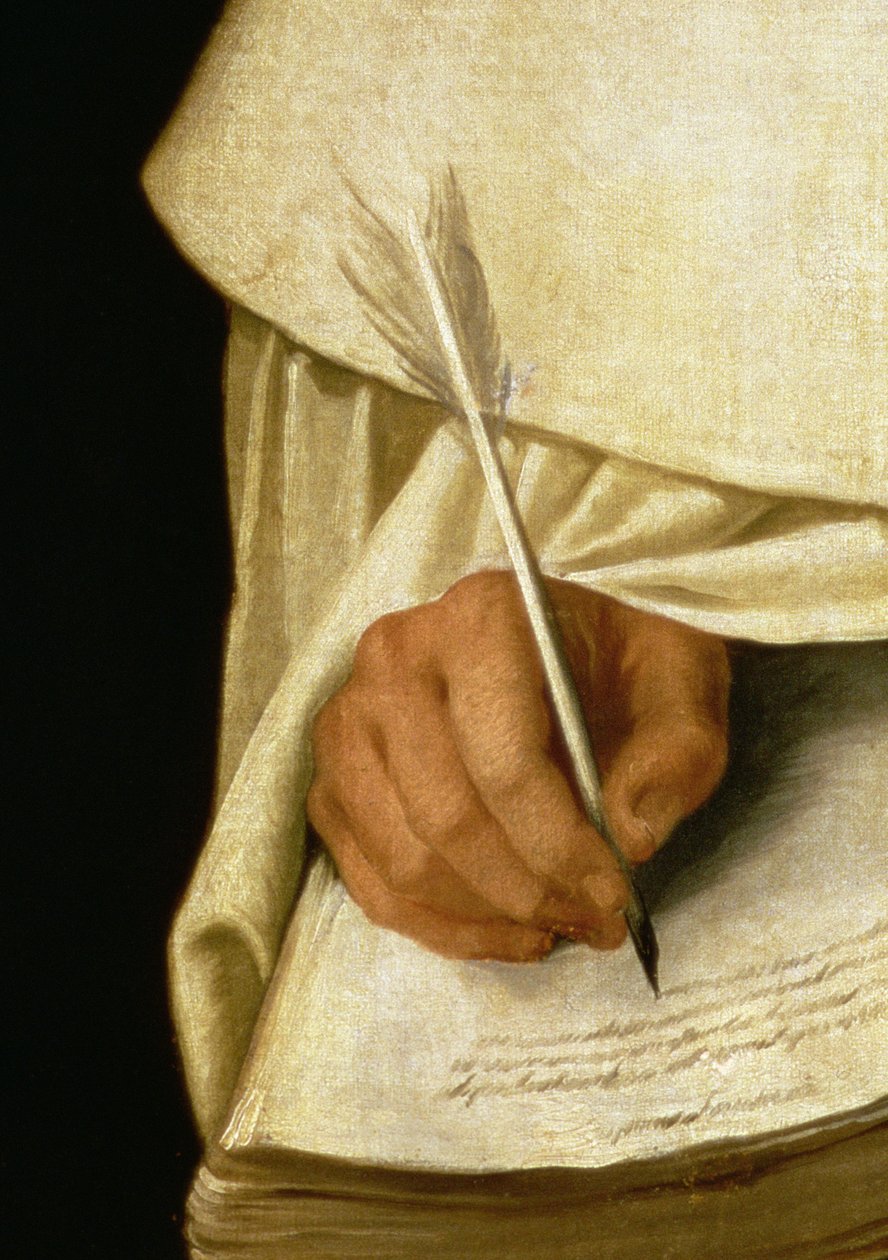 Veli Pedro Machado (d.1604) (221122:n yksityiskohta) tekijältä Francisco de Zurbaran