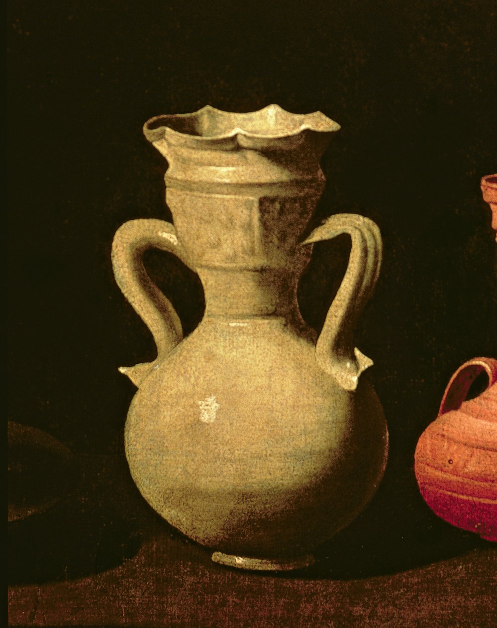 Asetelma (yksityiskohta kuvasta 38737) tekijältä Francisco de Zurbaran