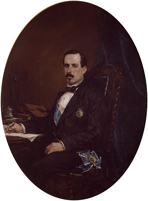 Retro del ministero de Fomento Manuel Ruiz Zorrilla tekijältä Francisco Domingo Marqués