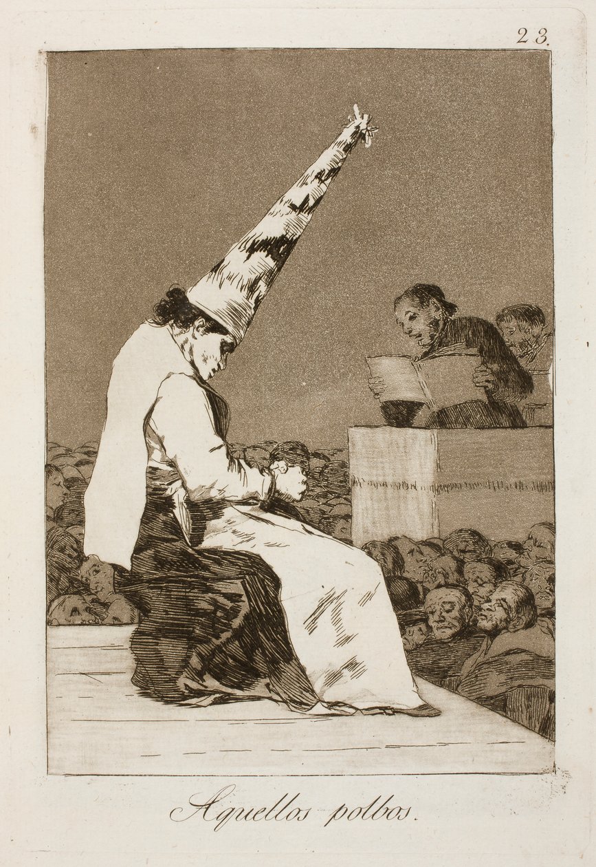 Aquellos polbos tekijältä Francisco de Goya