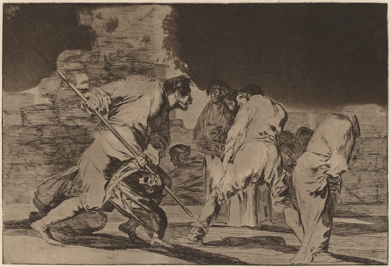 Erillinen furioso (Furious Folly) tekijältä Francisco de Goya