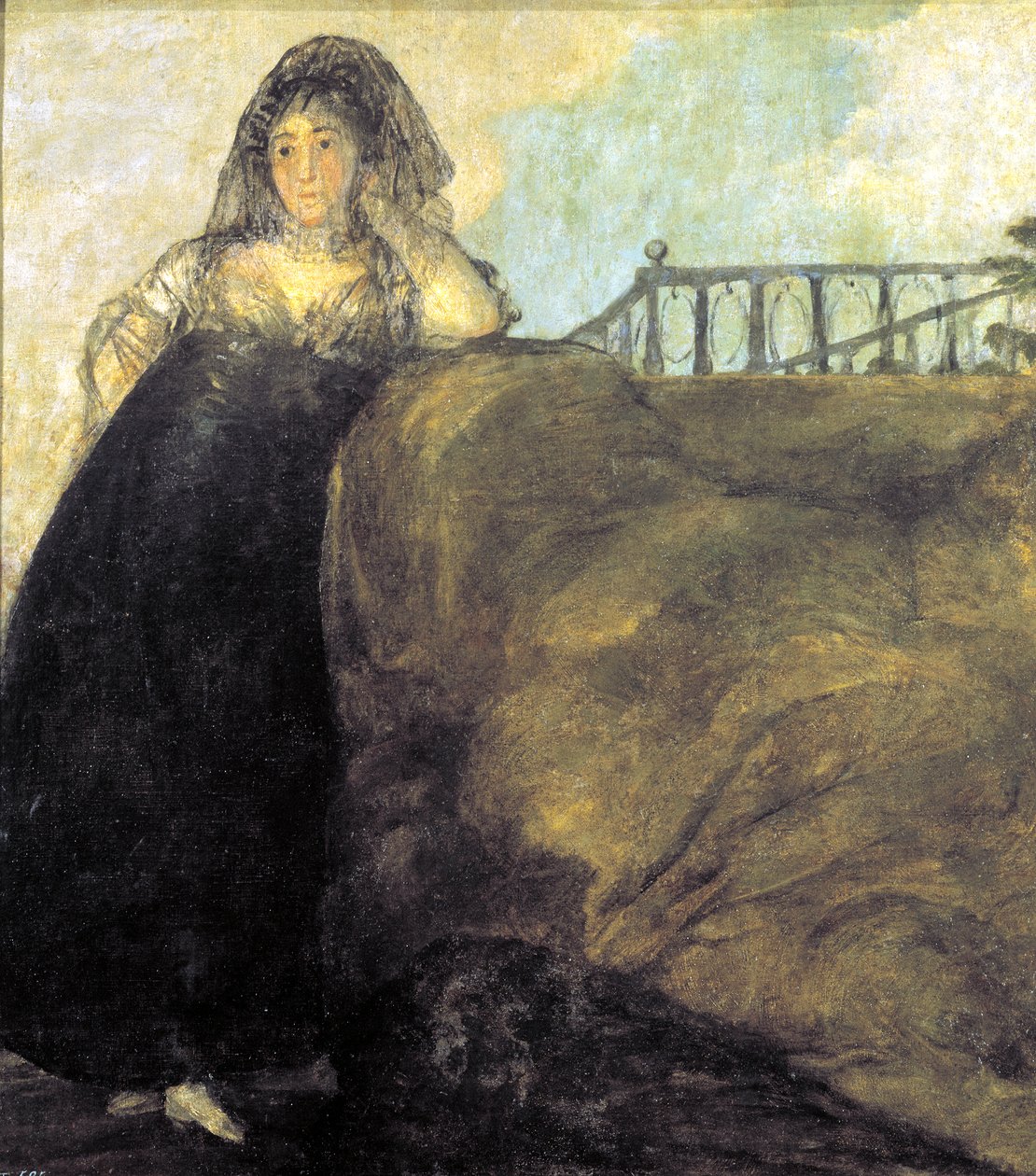La Leocadia tai Una manola tekijältä Francisco de Goya