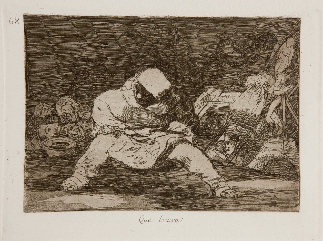 Los desastres de la guerra tekijältä Francisco de Goya