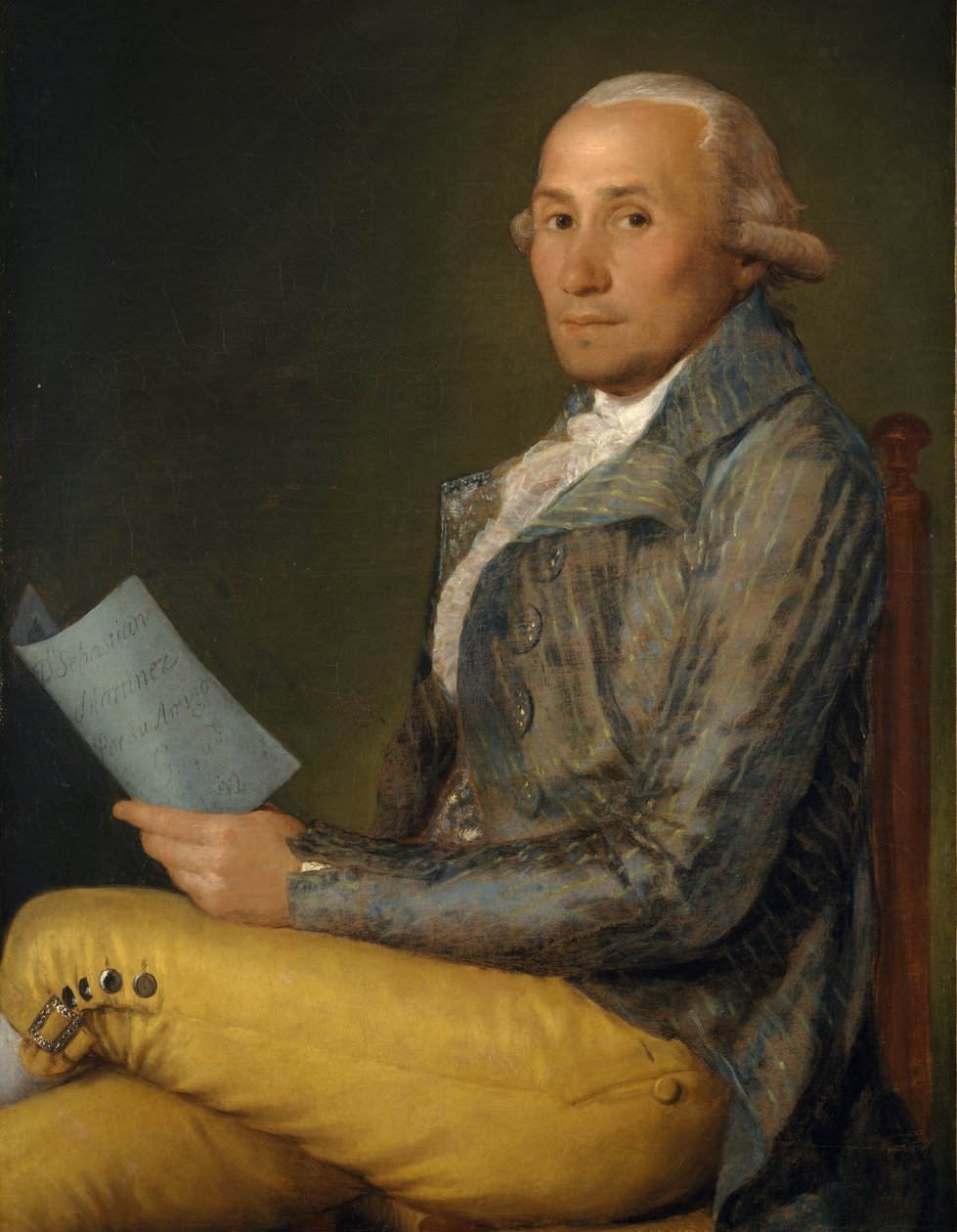 Sebastián Martínezin muotokuva tekijältä Francisco de Goya