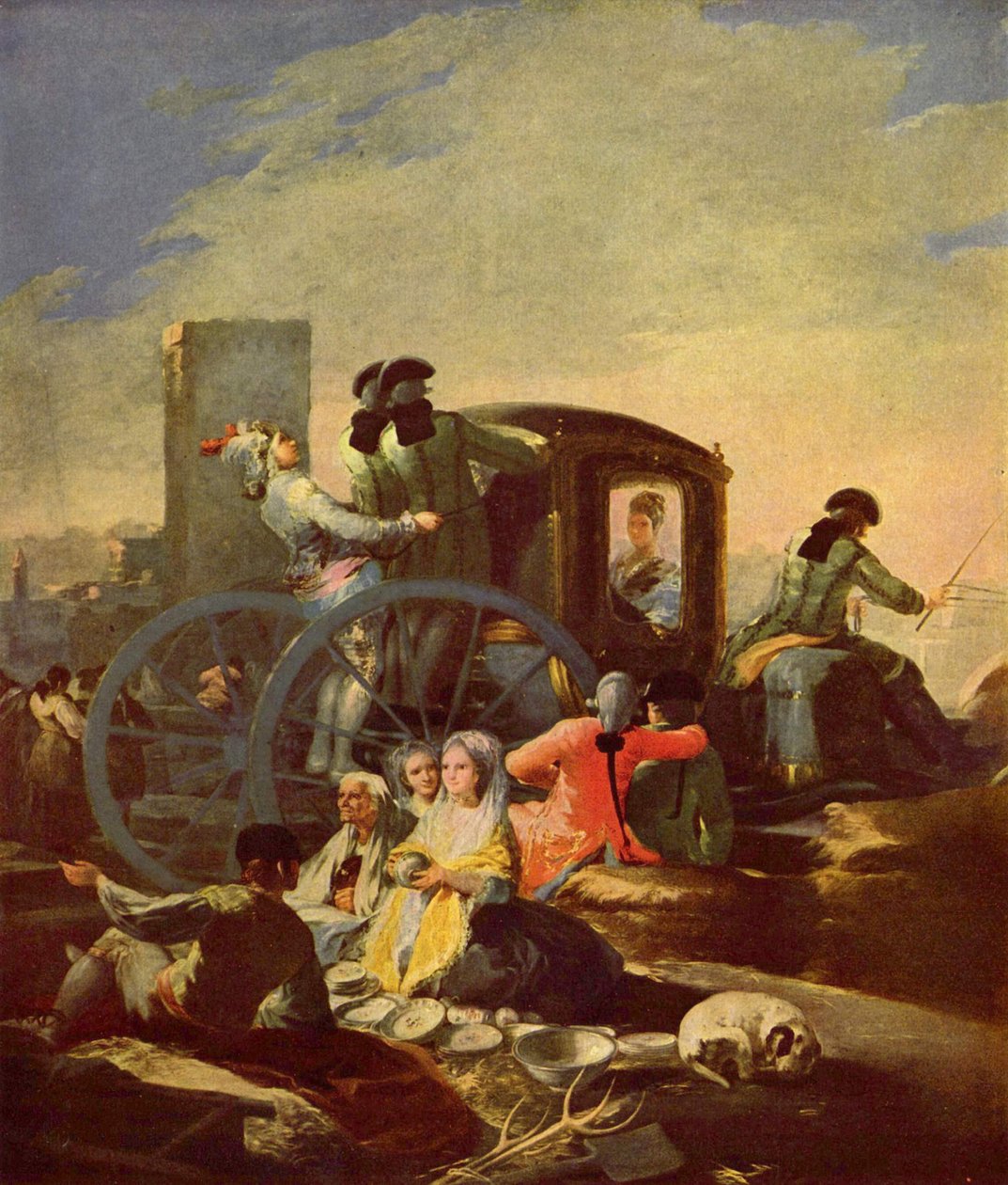 Astioiden myyjä tekijältä Francisco de Goya