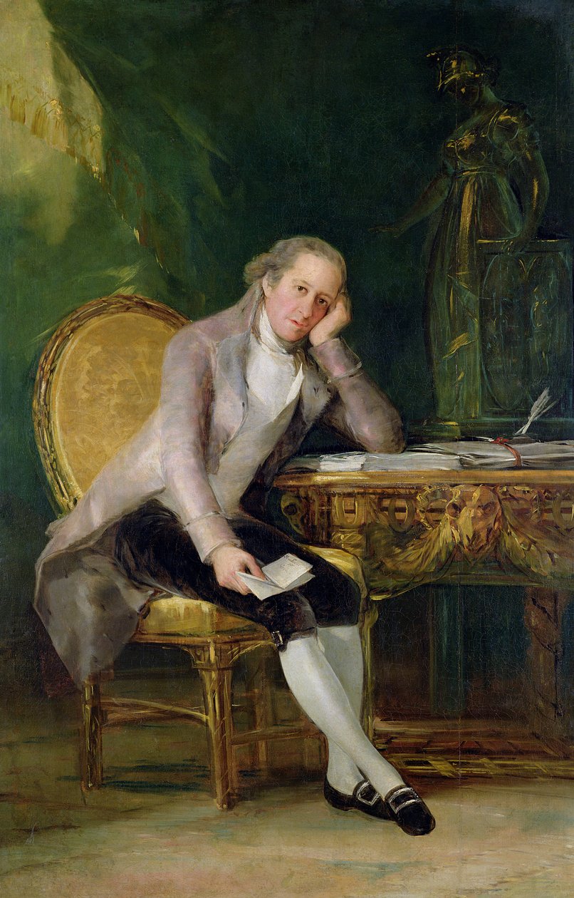 Gaspar Melchor de Jovellanos, 1797-98 tekijältä Francisco de Goya