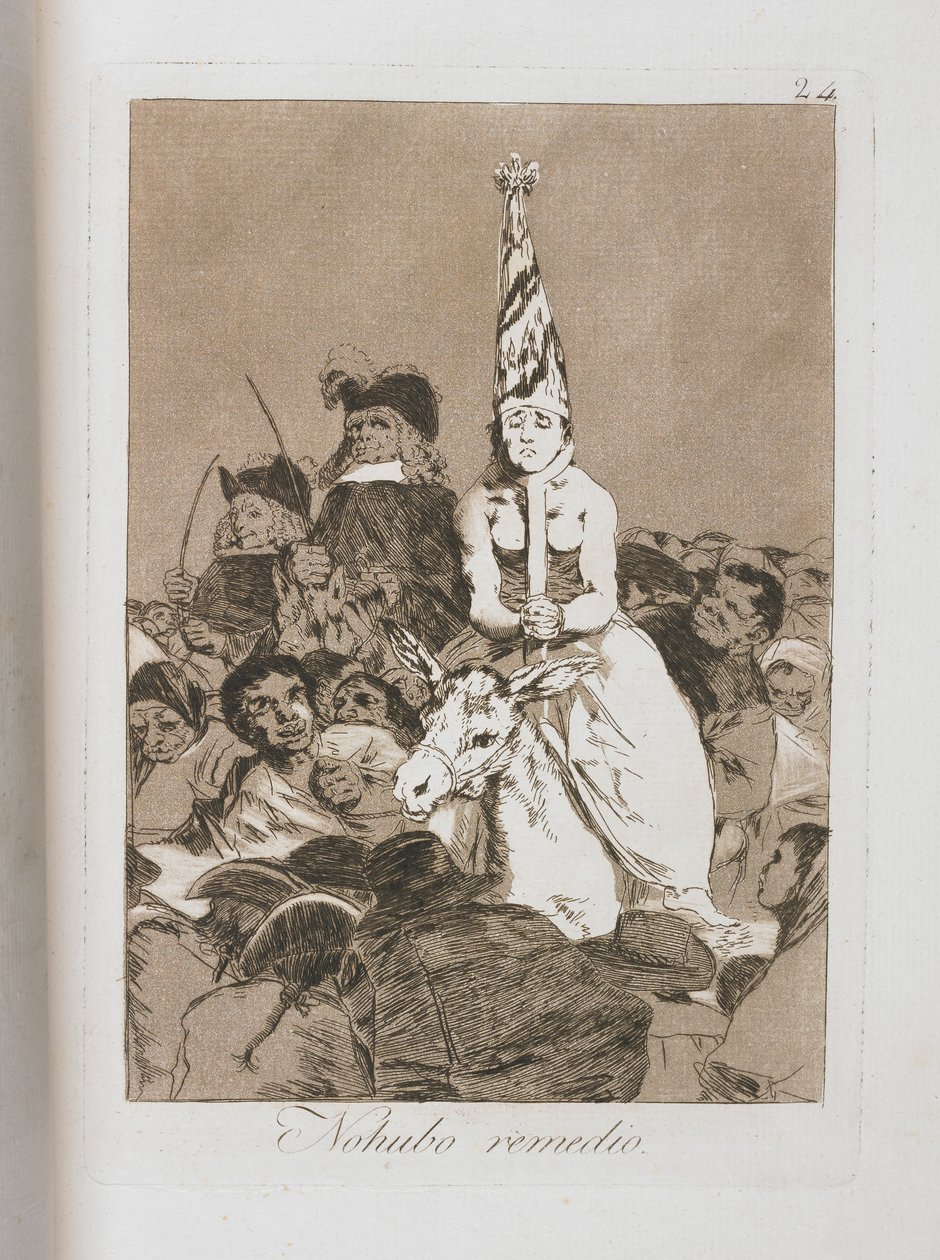 Lauta Los Caprichosista, 1797-1798 tekijältä Francisco de Goya