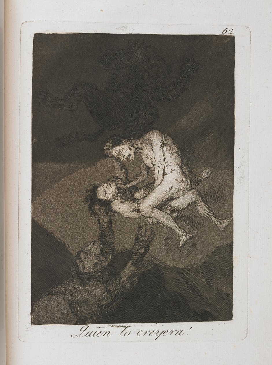 Lauta Los Caprichosista, 1797-1798 tekijältä Francisco de Goya