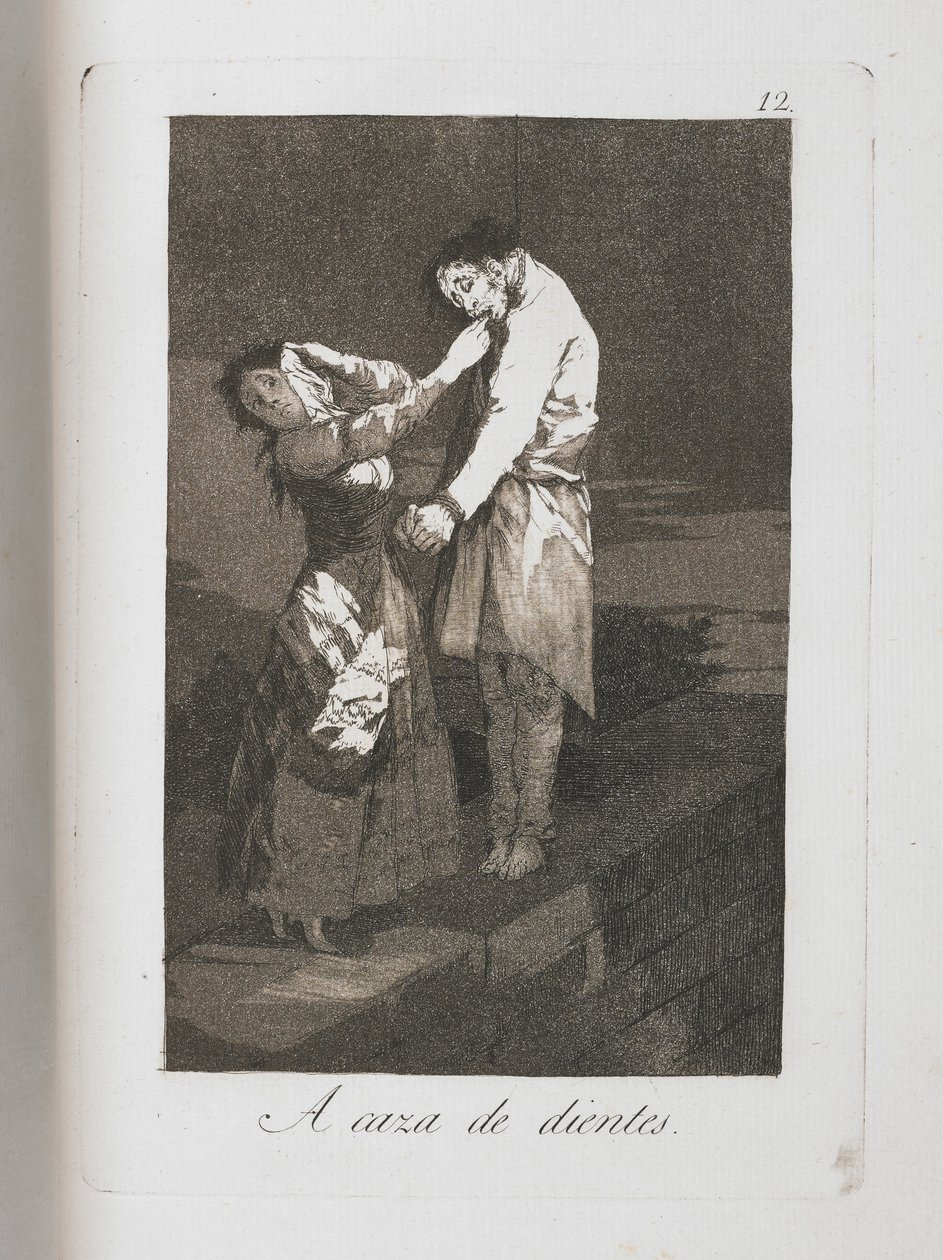 Lauta Los Caprichosista, 1797-1798 tekijältä Francisco de Goya