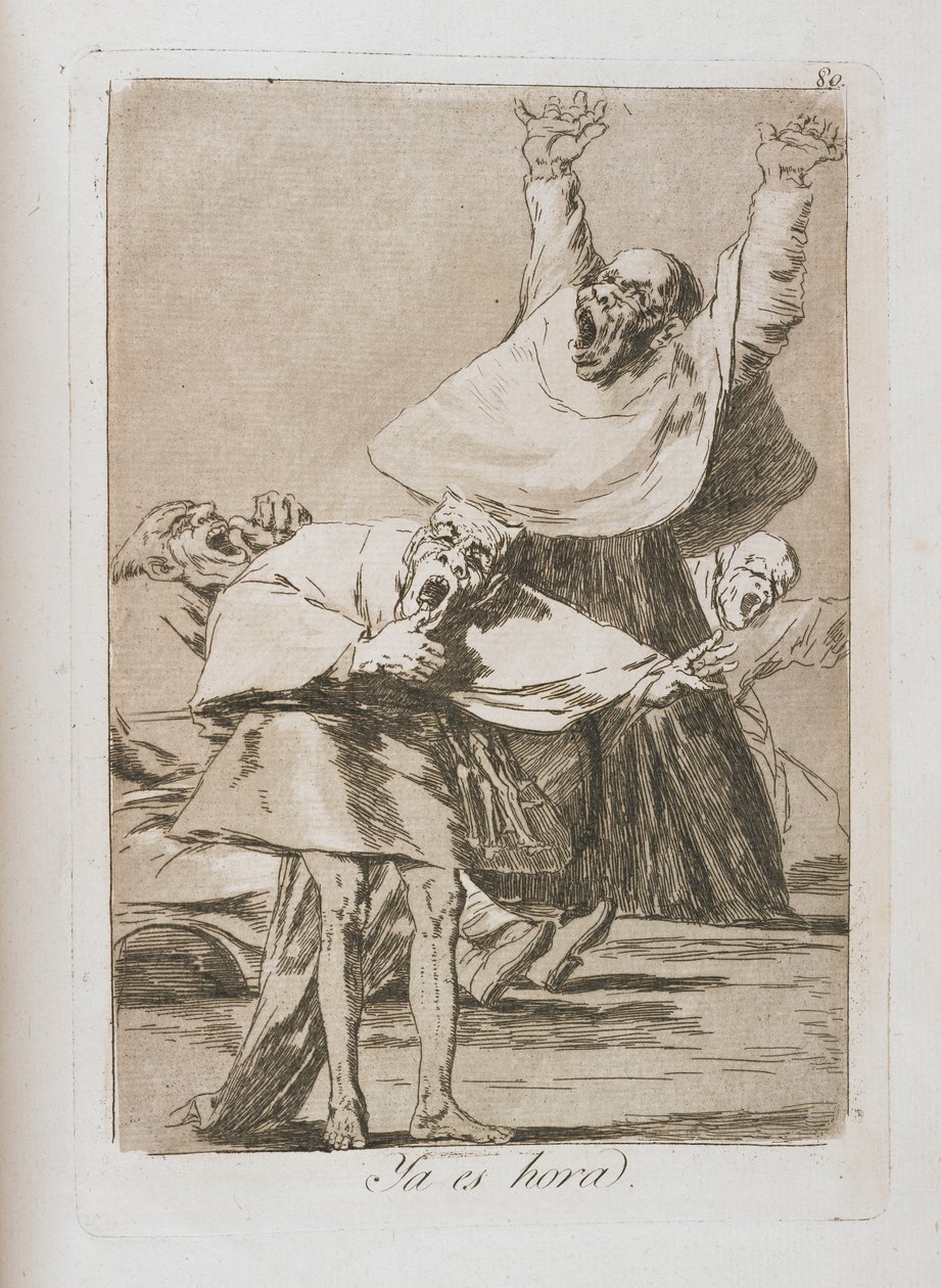 Lauta Los Caprichosista, 1797-1798 tekijältä Francisco de Goya