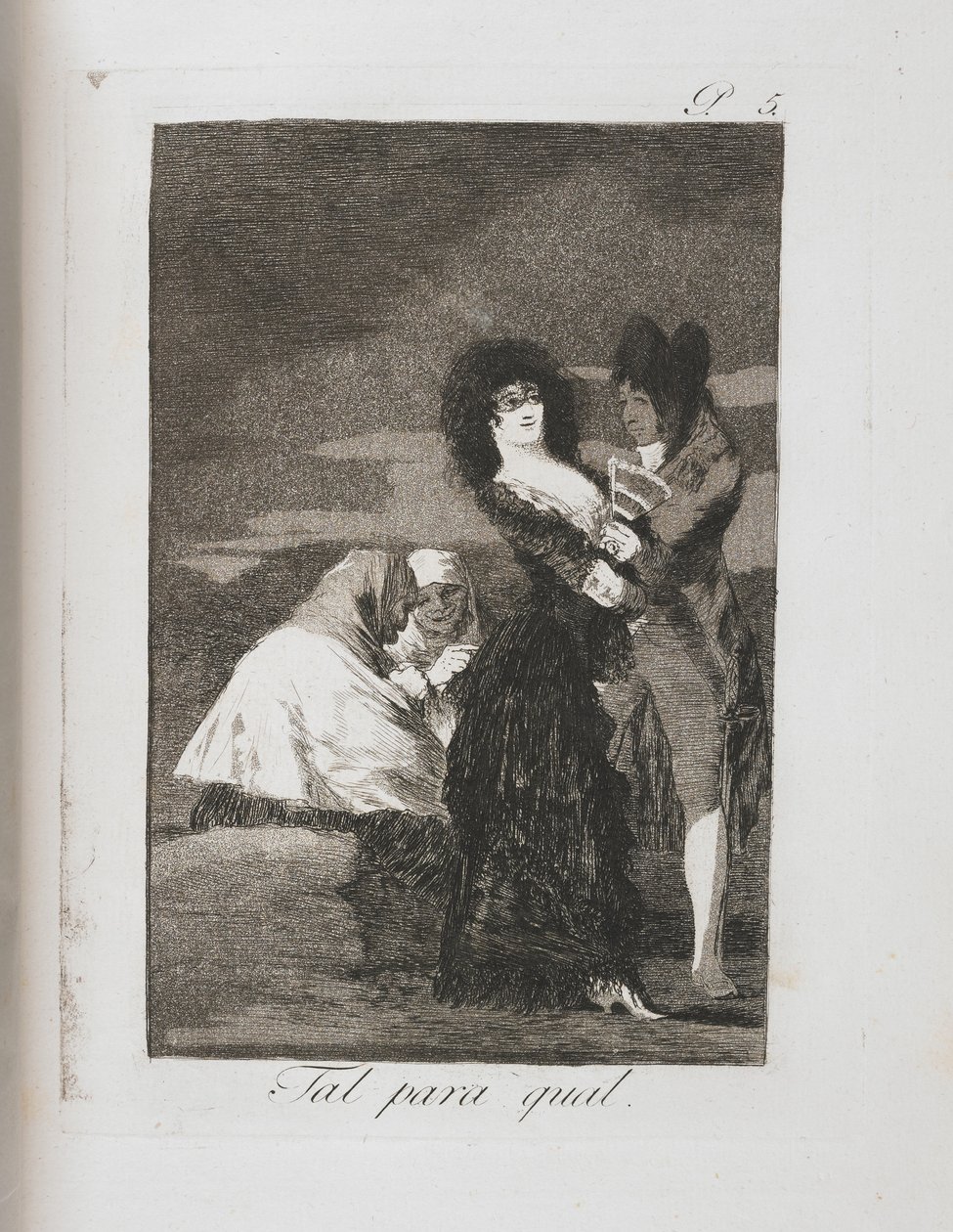 Lauta Los Caprichosista, 1797-1798 tekijältä Francisco de Goya