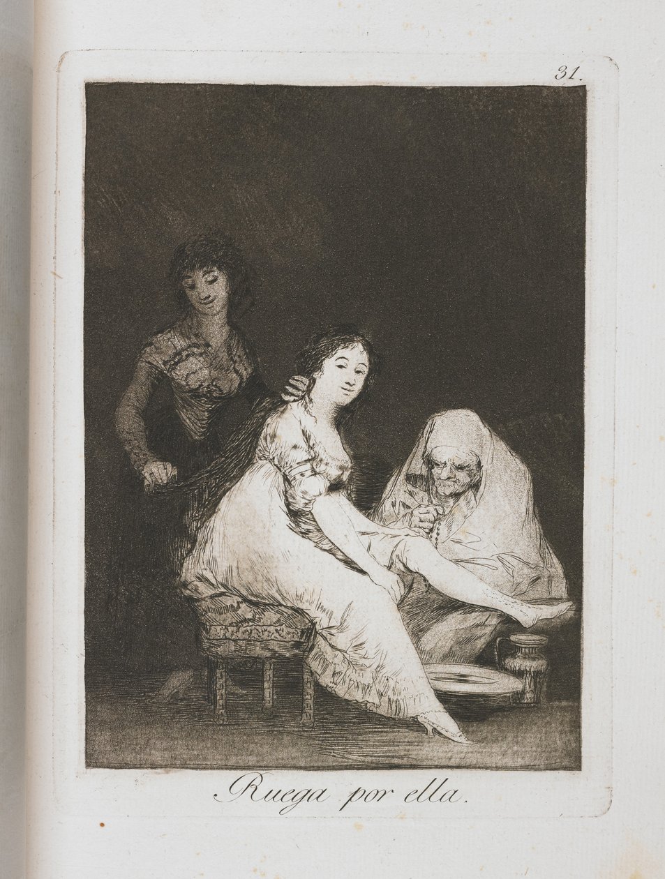 Lauta Los Caprichosista, 1797-1798 tekijältä Francisco de Goya