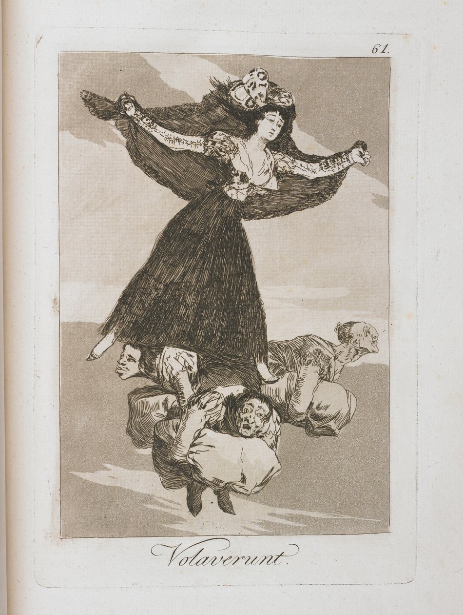 Lauta Los Caprichosista, 1797-1798 tekijältä Francisco de Goya