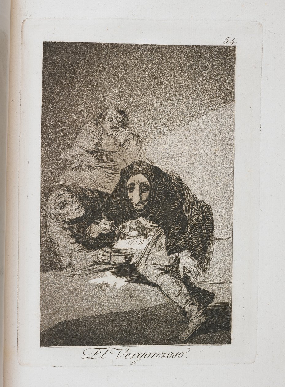 Lauta Los Caprichosista, 1797-1798 tekijältä Francisco de Goya