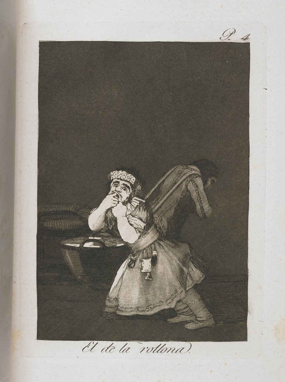Lauta Los Caprichosista, 1797-1798 tekijältä Francisco de Goya