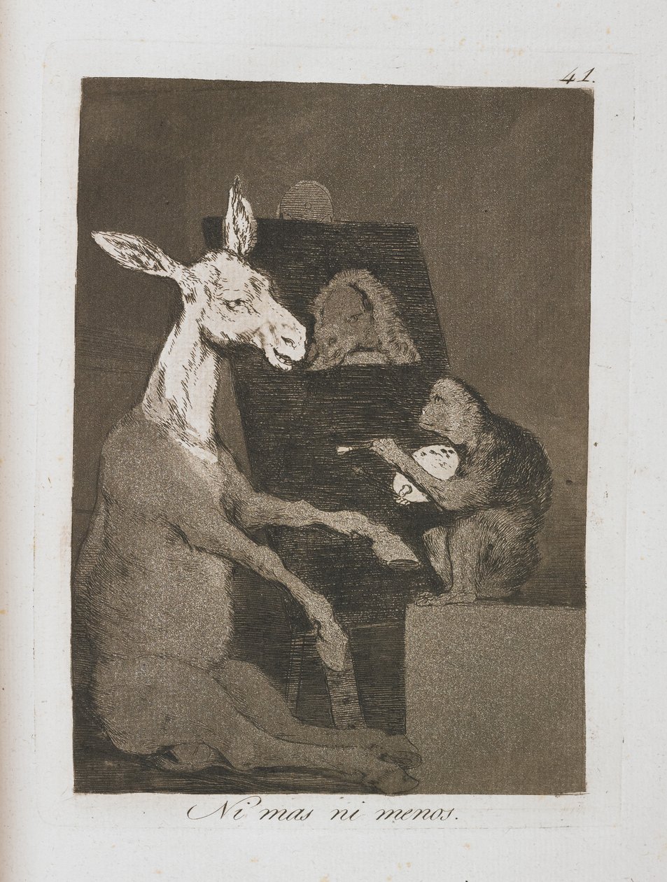 Lauta Los Caprichosista, 1797-1798 tekijältä Francisco de Goya