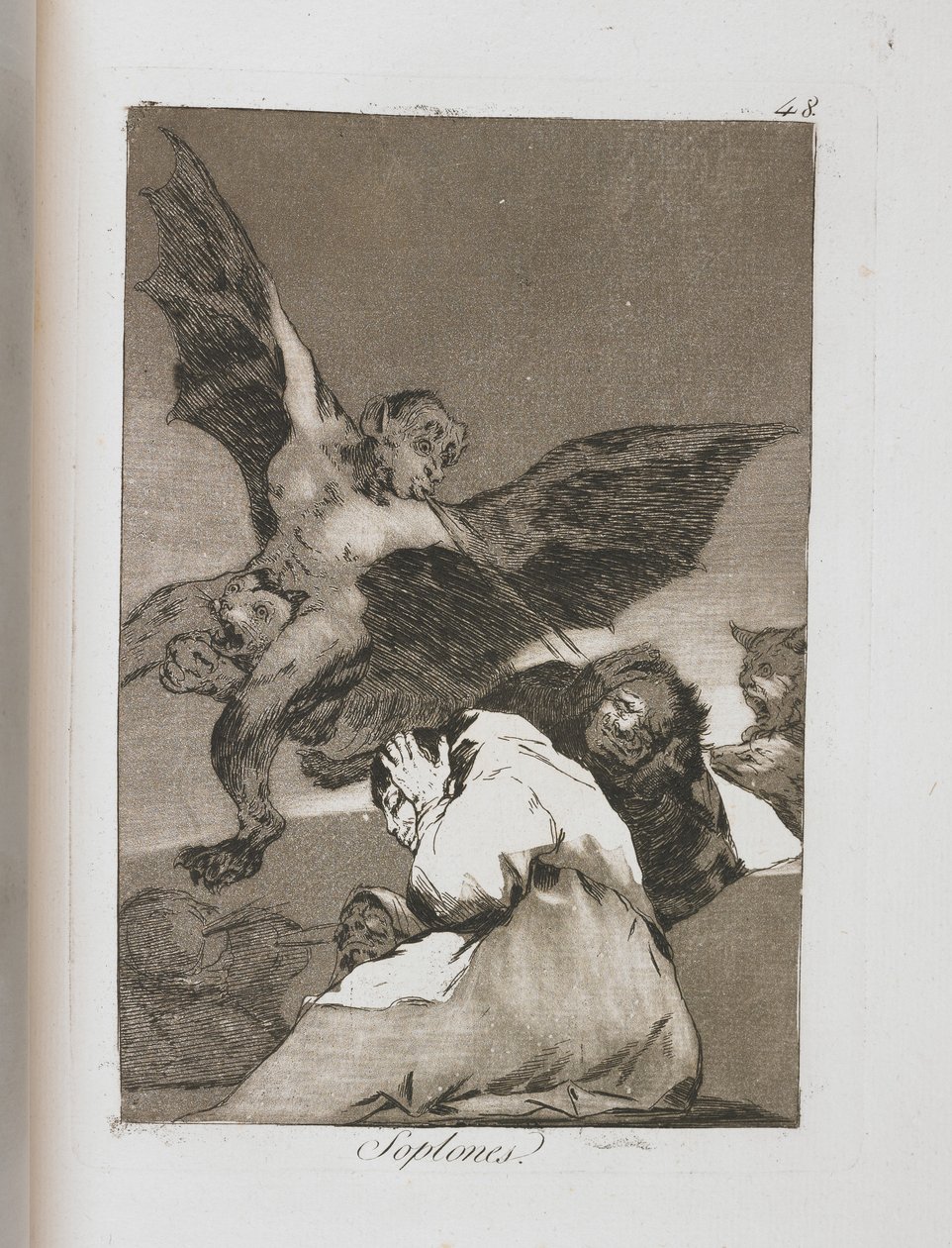 Lauta Los Caprichosista, 1797-1798 tekijältä Francisco de Goya
