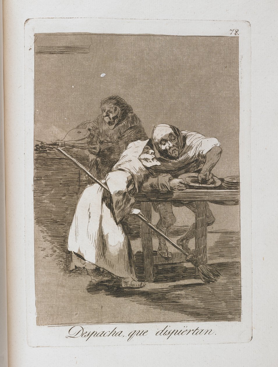Lauta Los Caprichosista, 1797-1798 tekijältä Francisco de Goya