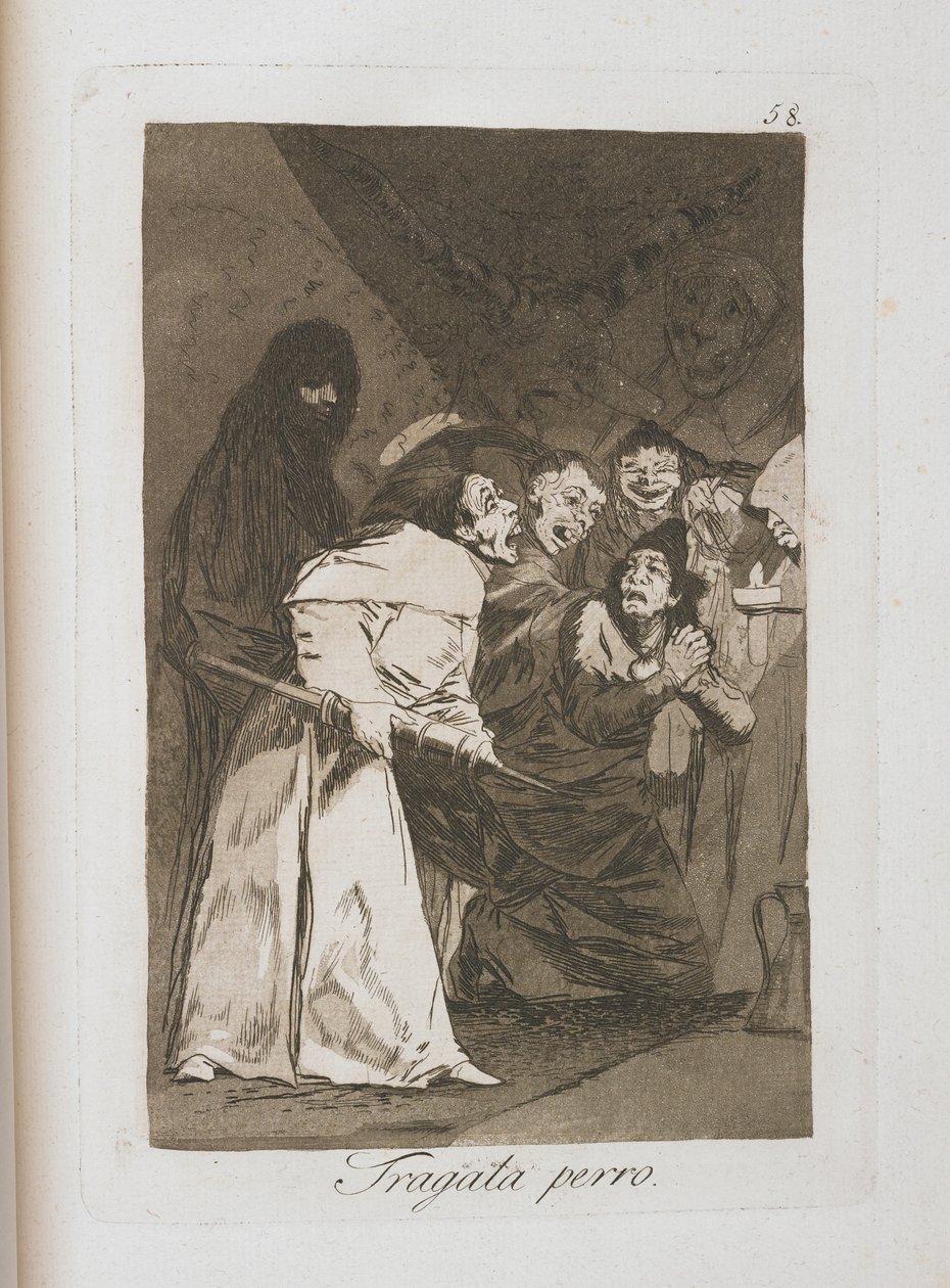Lauta Los Caprichosista, 1797-1798 tekijältä Francisco de Goya