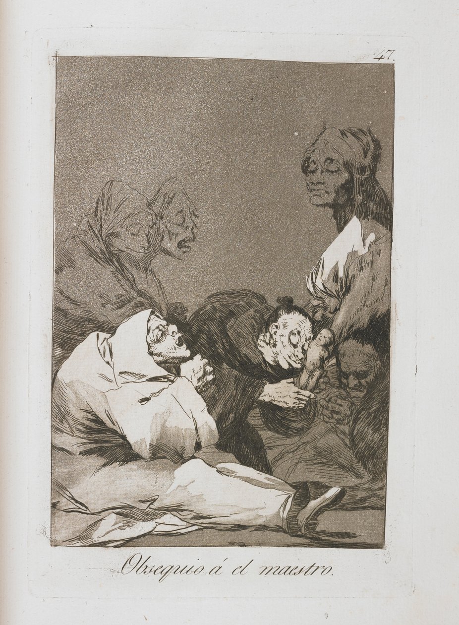 Lauta Los Caprichosista, 1797-1798 tekijältä Francisco de Goya