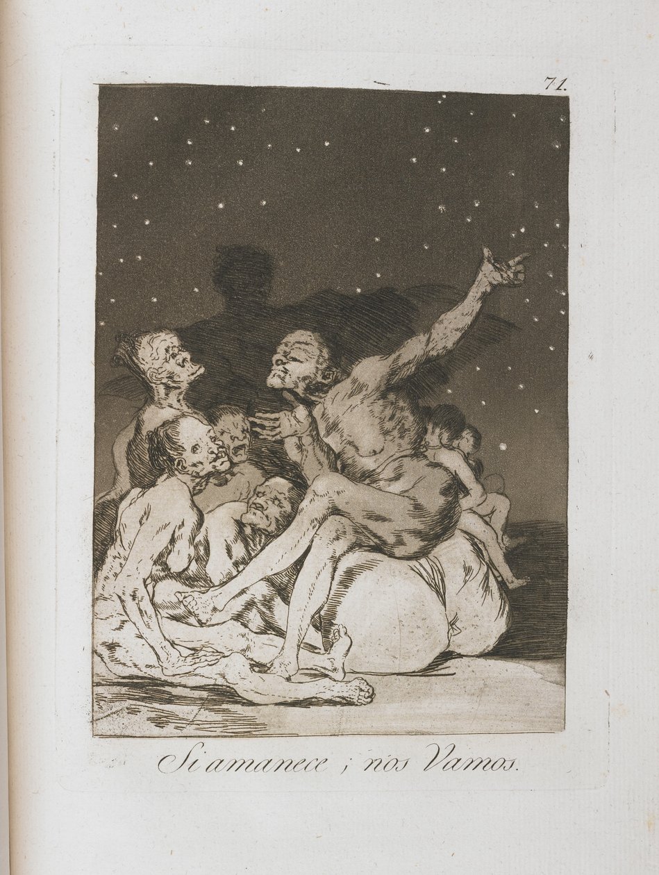 Lauta Los Caprichosista, 1797-1798 tekijältä Francisco de Goya