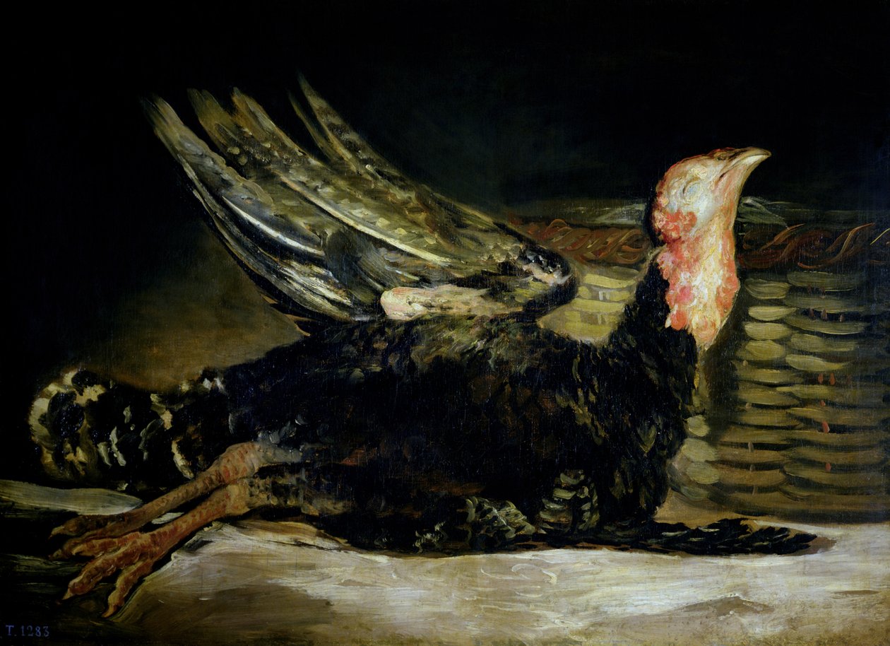 Asetelma, n. 1808-12 tekijältä Francisco de Goya