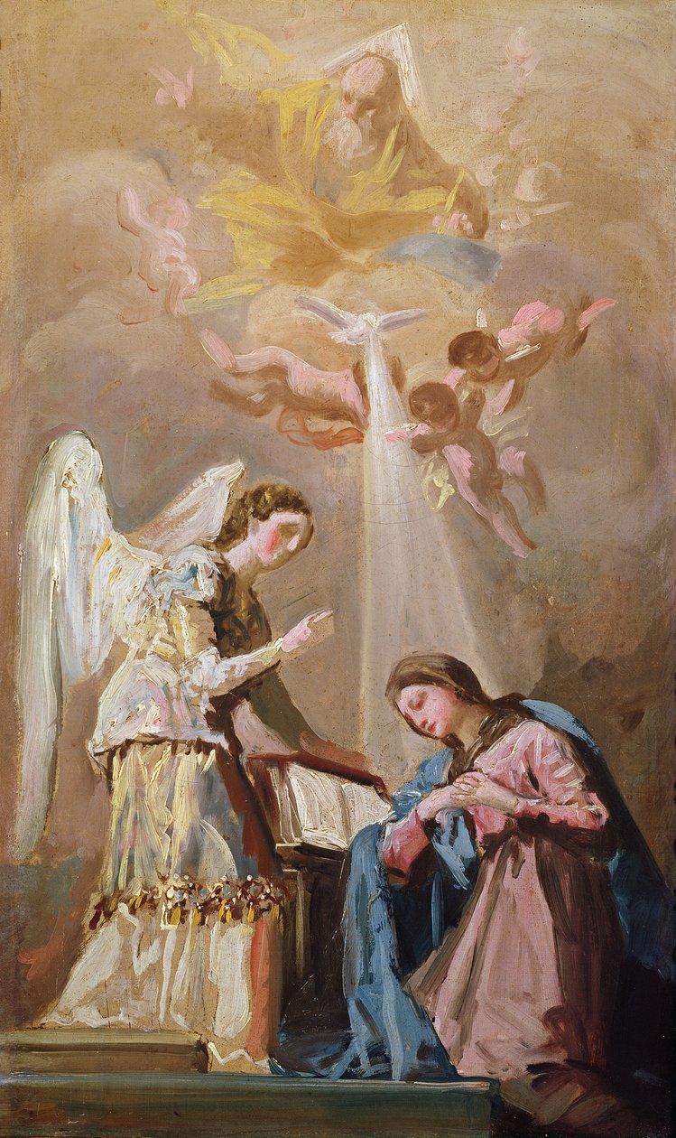 Ilmoitus (öljy) tekijältä Francisco de Goya