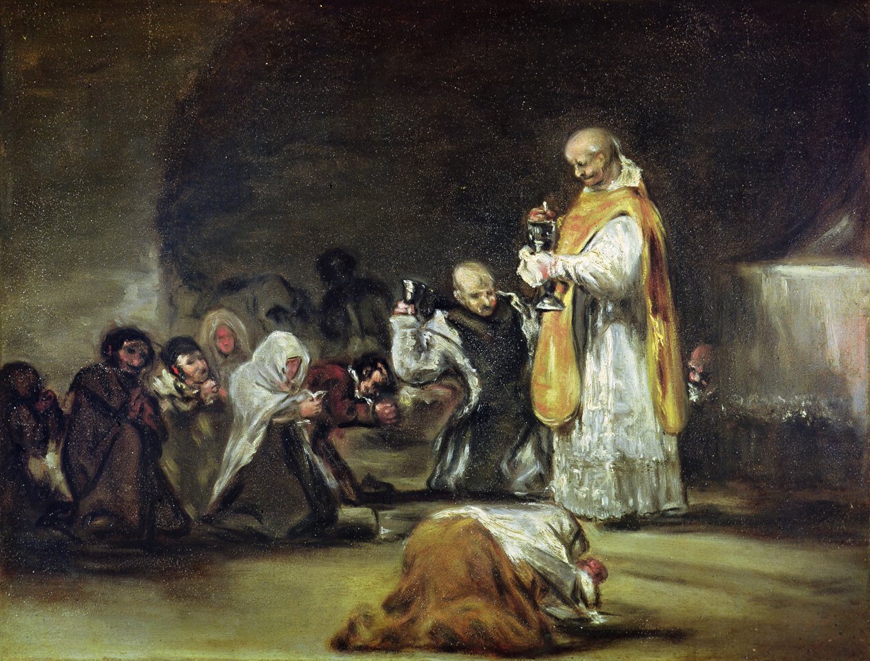 Ehtoollinen tekijältä Francisco de Goya