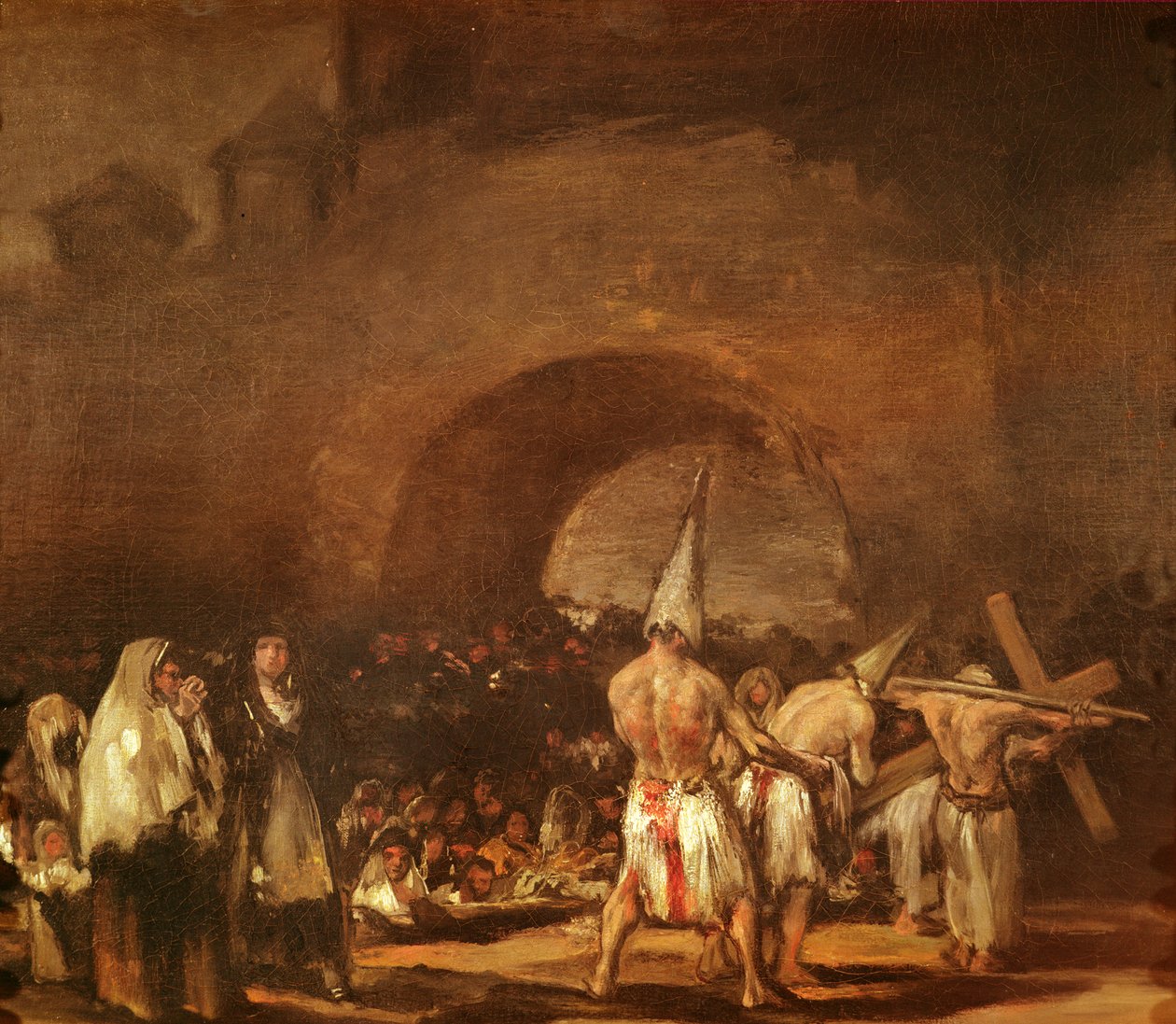 Flagellantit tekijältä Francisco de Goya