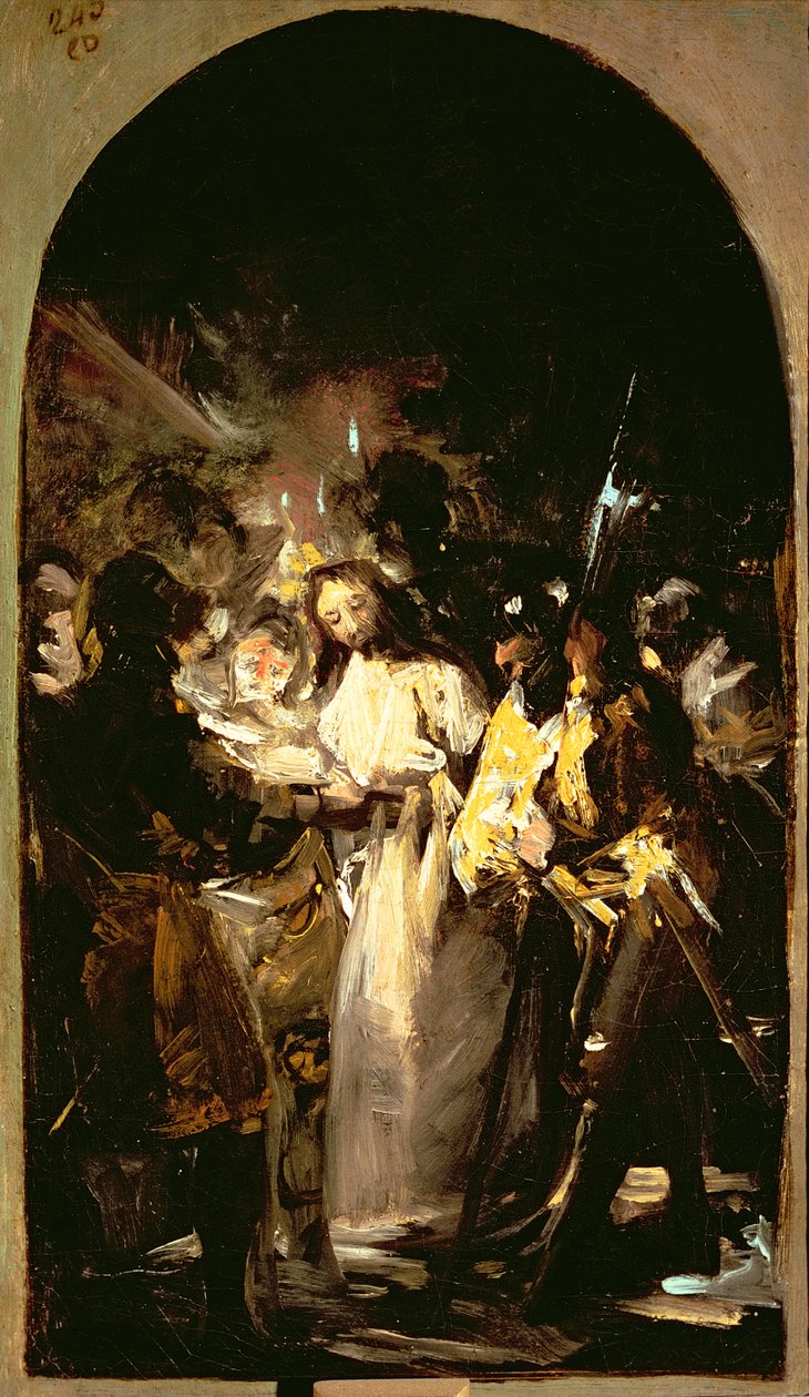 Kristuksen ottaminen, n. 1798 tekijältä Francisco de Goya