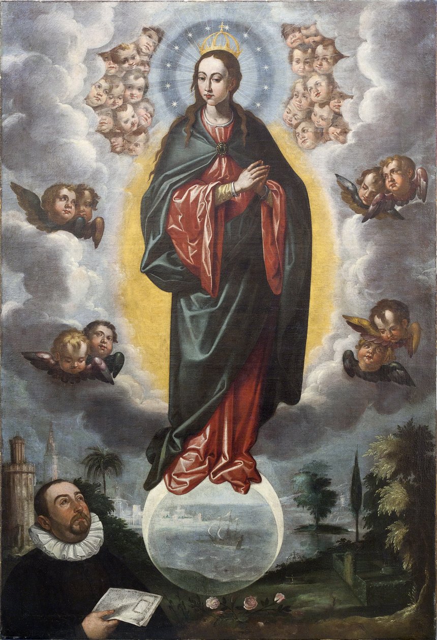 Inmaculada con Miguel del Cid tekijältä Francisco Pacheco