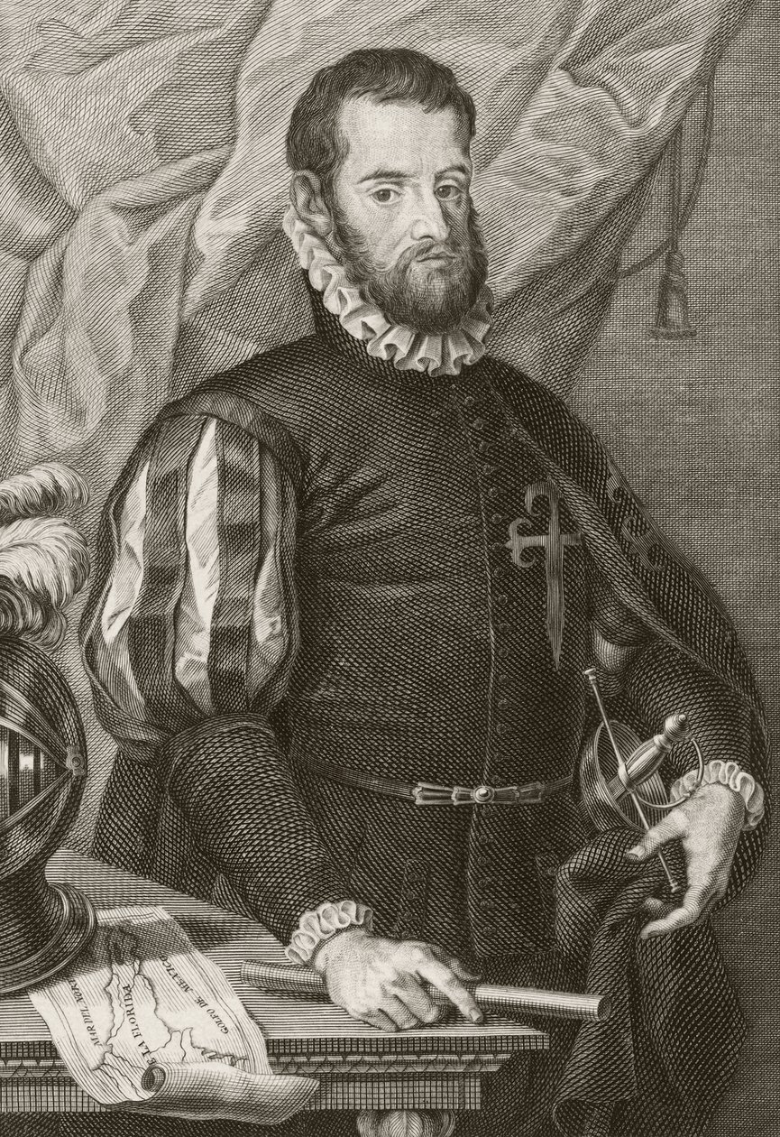 Pedro Menendez de Aviles tekijältä Francisco de Paula Marti Mora