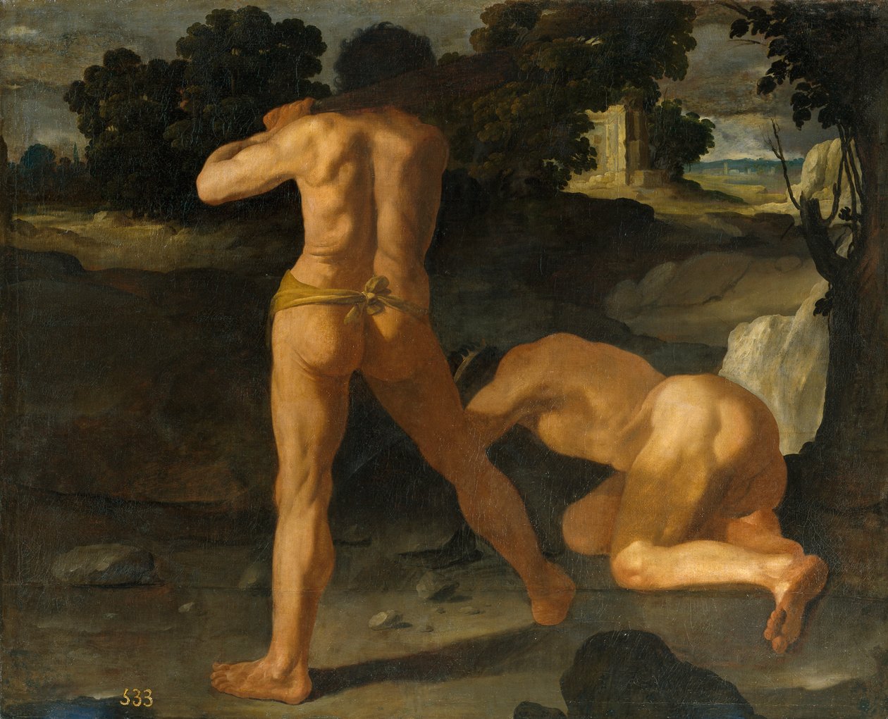 Hércules Vence al rey Gerión tekijältä Francisco de Zurbaran